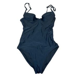 OLD NAVY WOMENS ONE-PIECE BLACK BATHING SUIT SWIMSUIT, SMALL